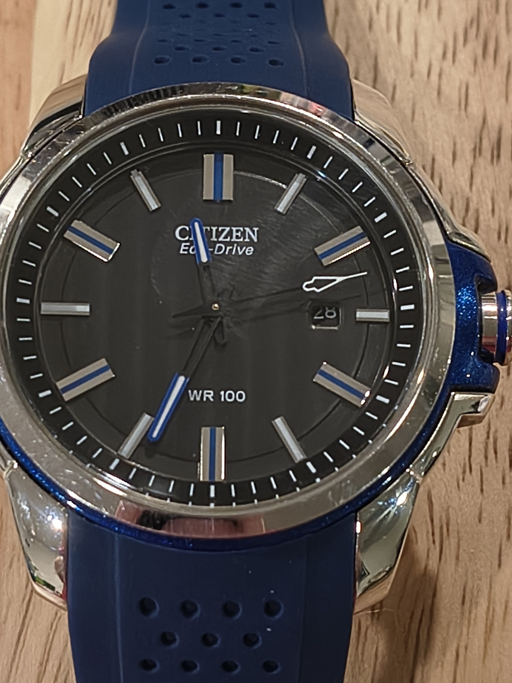 Citizen Eco-Drive 44mm Men’s Blue Sport Watch